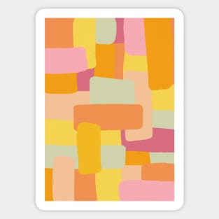 Pastel Shapes Sticker